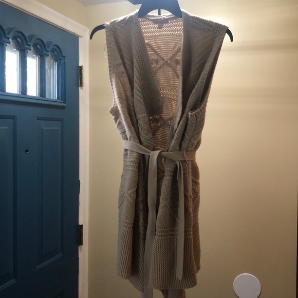 Sweater vest cream color 3x - Picture 2 of 4